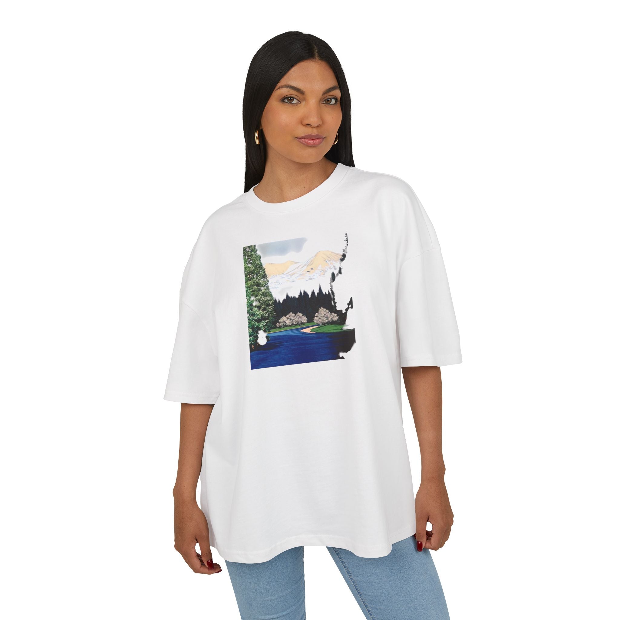 WILDERNESS Unisex Ultra Heavy Cotton Box Tee