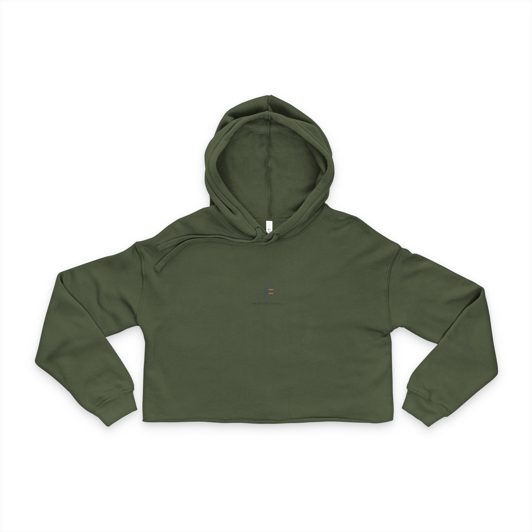 JF COLLECTIVE GOODS BASIC CROPPED HOODIE