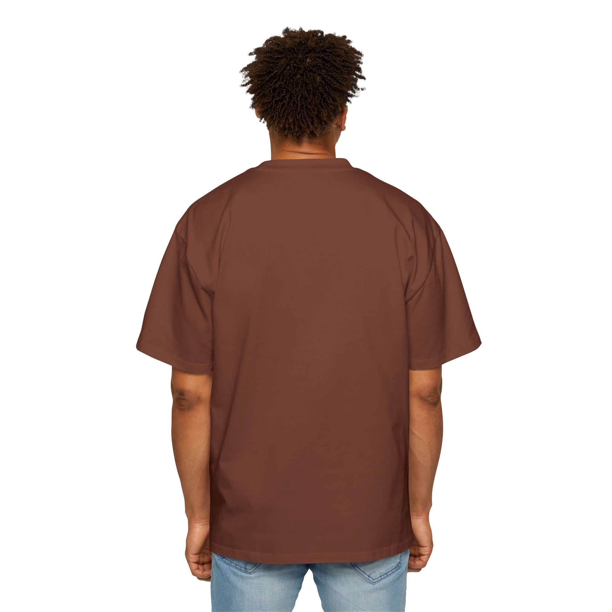 DONT GIVE UP Heavy Oversized Tee