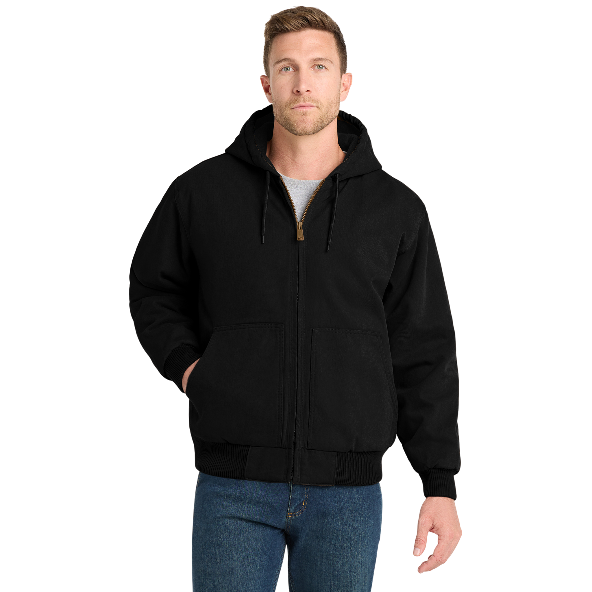 JF COLLECTIVE GOODS Hooded Work Jacket