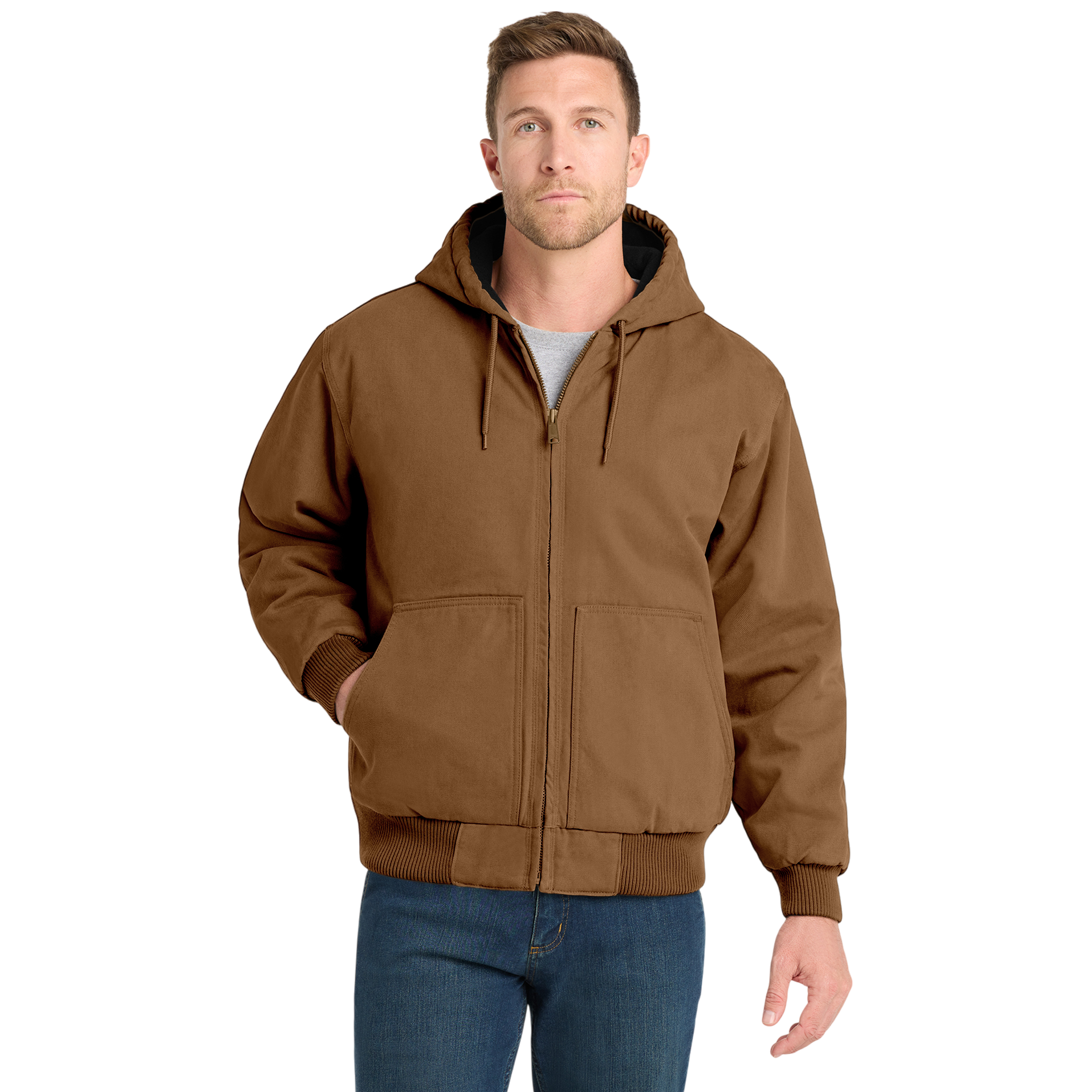 JF COLLECTIVE GOODS Hooded Work Jacket