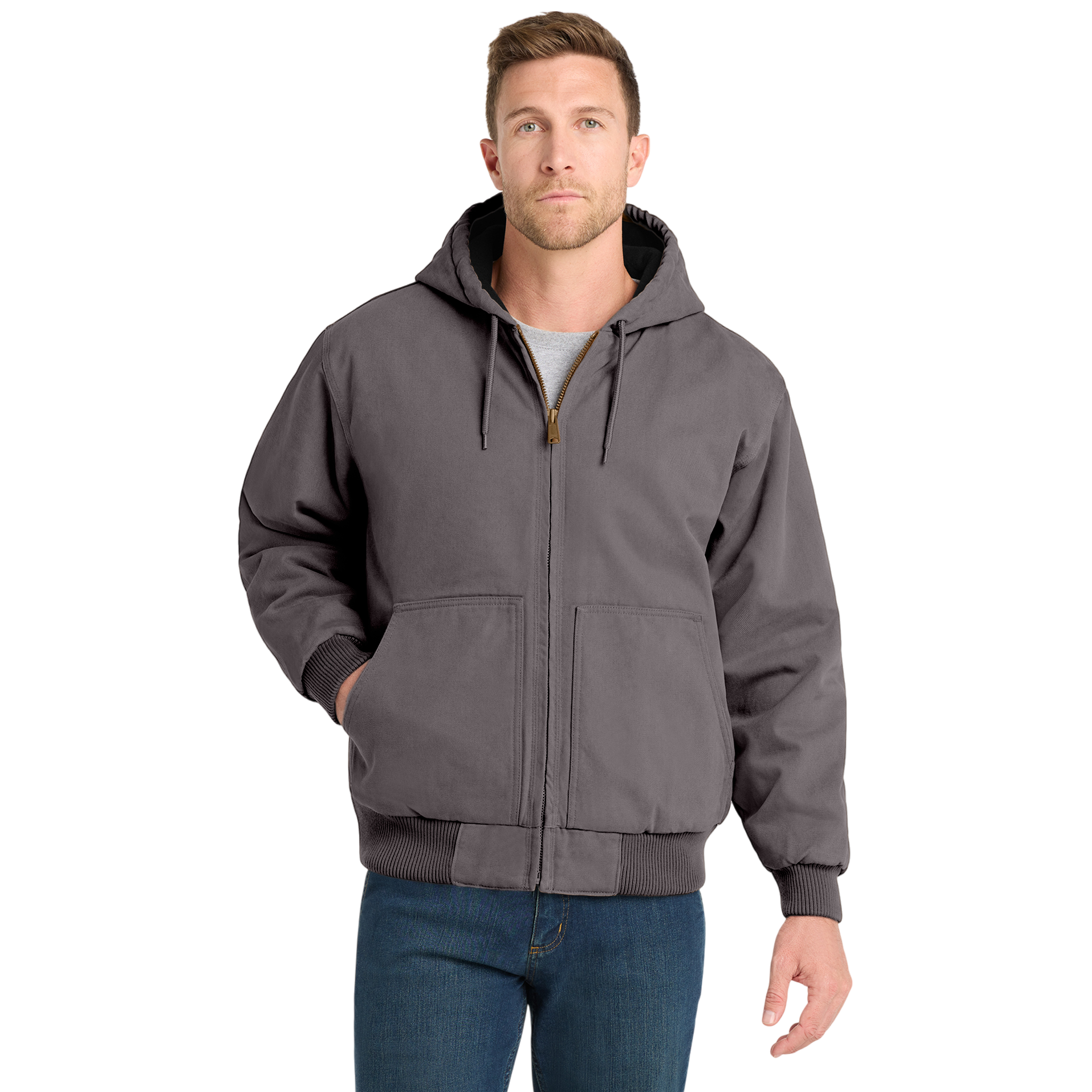 JF COLLECTIVE GOODS Hooded Work Jacket