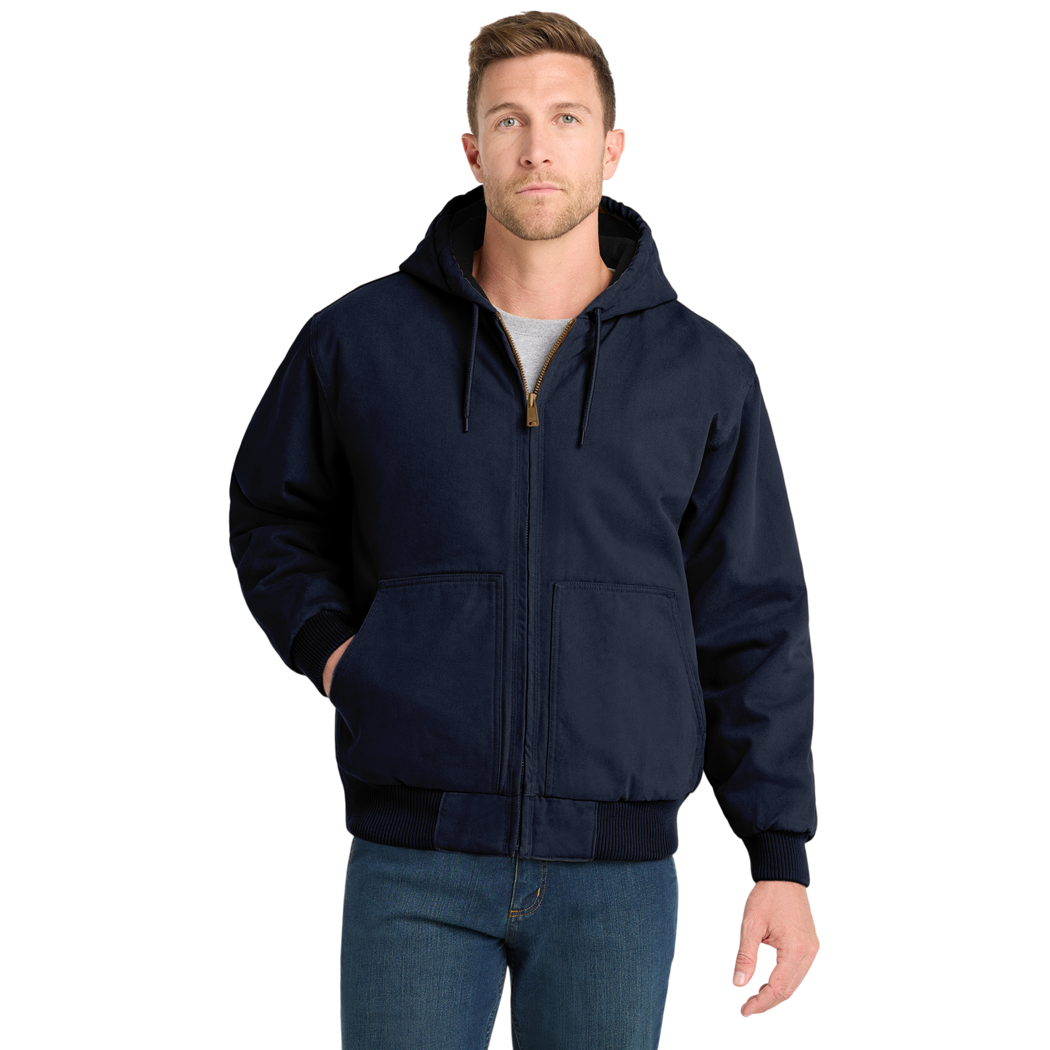 JF COLLECTIVE GOODS Hooded Work Jacket